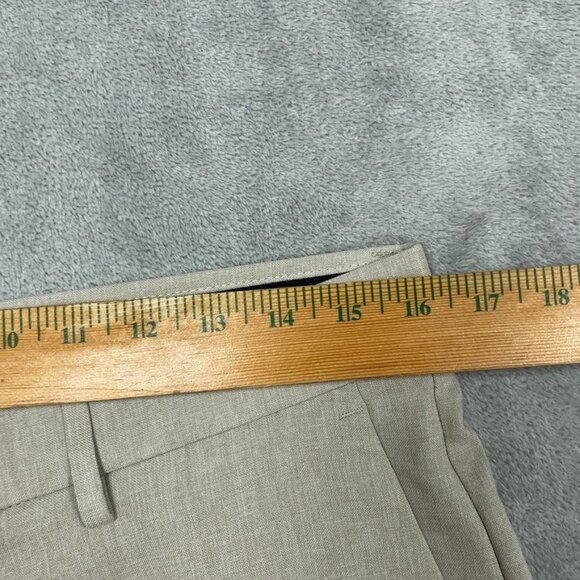 Kenneth Cole Slim Fit Performance Dress Pants Beige 32x30 a0969 - Picture 4 of 8